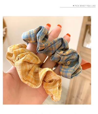 Net Red Simple Bow Knot Hair Rope Rubber Band Female Hair