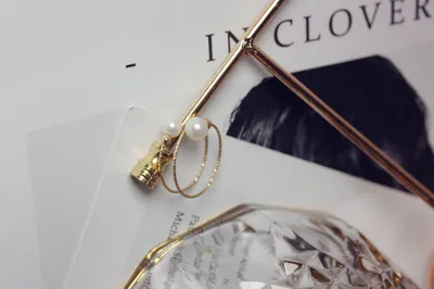 Little Fairy 14K Gold Freshwater Pearl Ring