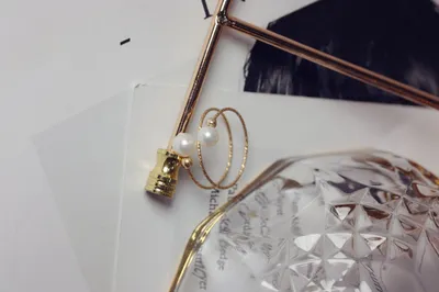 Little Fairy 14K Gold Freshwater Pearl Ring