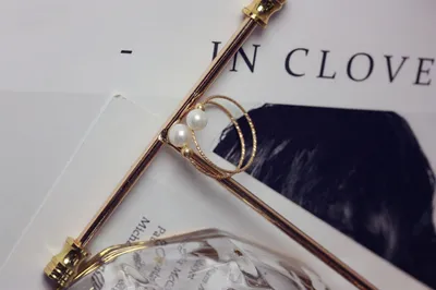 Little Fairy 14K Gold Freshwater Pearl Ring