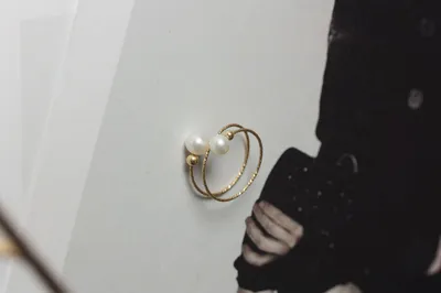 Little Fairy 14K Gold Freshwater Pearl Ring