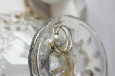Little Fairy 14K Gold Freshwater Pearl Ring