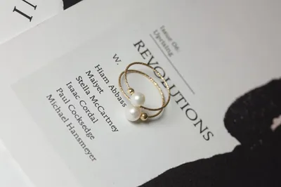 Little Fairy 14K Gold Freshwater Pearl Ring