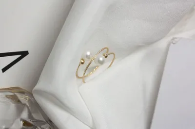 Little Fairy 14K Gold Freshwater Pearl Ring