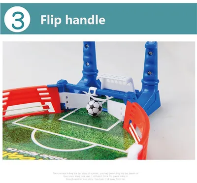 Mini Football Board Match Game Kit Tabletop Soccer Toys For Kids Educational Sport Outdoor Portable Table Games Play Ball Toys