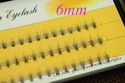 Imitation mink hair single planted grafted false eyelashes