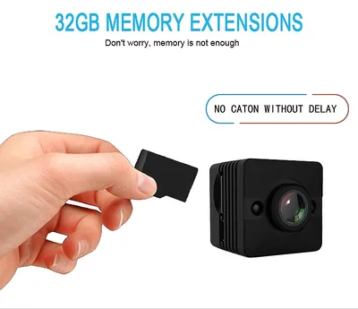 SQ12 Mini Camera HD 1080P Waterproof Night Vision Mini Camcorder Motion Detectiom Video Recorder Action Camera pk SQ8 SQ9 Kamera