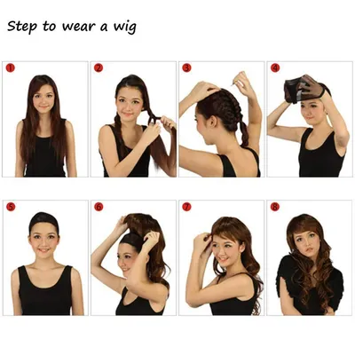 European and American wig short hair