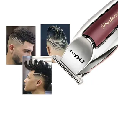 USB Hair Clipper Vintage Oil Head Carving Hair Clipper