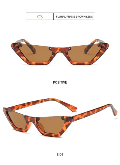 Retro Cat Eye Sunglasses Women Fashion