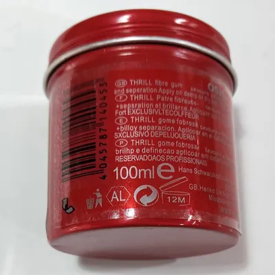 Grey hair mud hair wax