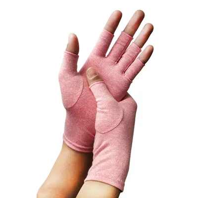 Breathable Health Care Half Finger Gloves