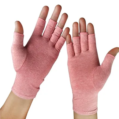 Breathable Health Care Half Finger Gloves