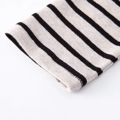 Fashion Striped Print Kids Baby Girls Clothes Cotton Long Sleeve T Shirts For Children Girls Autumn Spring Baby Clothing