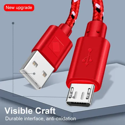 Suitable For Android Nylon Cloth Braided Data Cable