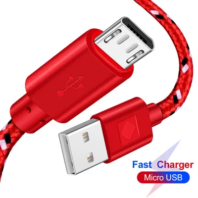 Suitable For Android Nylon Cloth Braided Data Cable
