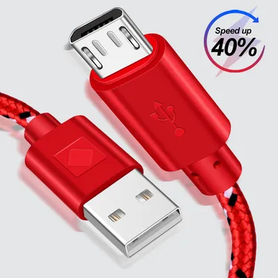 Suitable For Android Nylon Cloth Braided Data Cable