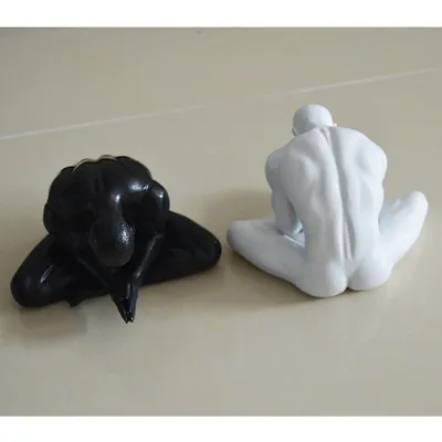 Creative Resin Craft Aromatherapy Figures Zen Ornaments
