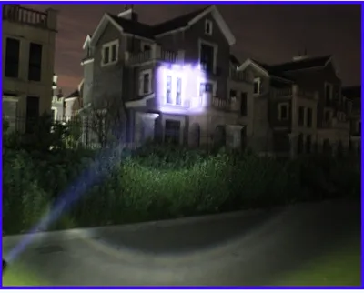 Portable Mini Flashlight LED ZOOM Torch Hunting Zoomable Flashlight Torch Light