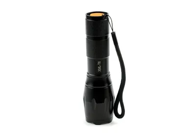 Portable Mini Flashlight LED ZOOM Torch Hunting Zoomable Flashlight Torch Light