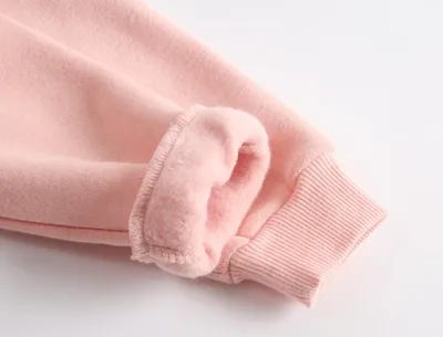 Baby Plus Velvet Sweater Suit