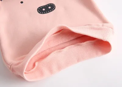 Baby Plus Velvet Sweater Suit