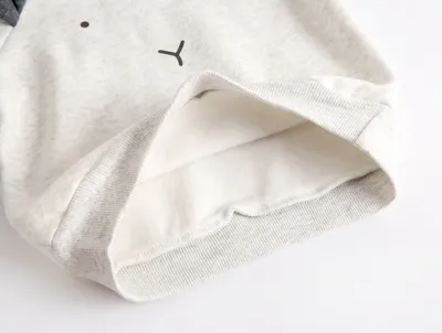 Baby Plus Velvet Sweater Suit