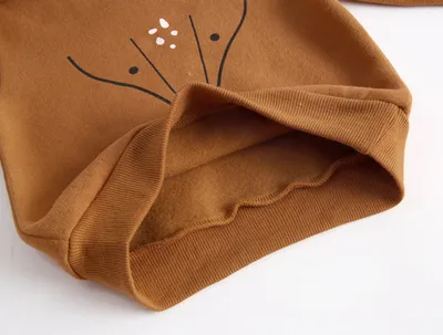 Baby Plus Velvet Sweater Suit