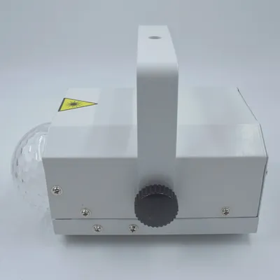 مراوح ليزر LED سحرية، مصباح عرض ليزر، معدات إضاءة مسرحية، بار، غرفة خاصة، مصباح كاريوكي، تأثير مزدوج في واحد