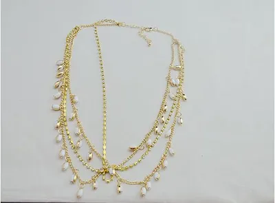 Horse Eye White Diamond Chain Headdress Tassel Hair Accessories Hairpin