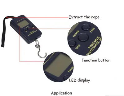 Portable Kitchen Express Portable Luggage Scale
