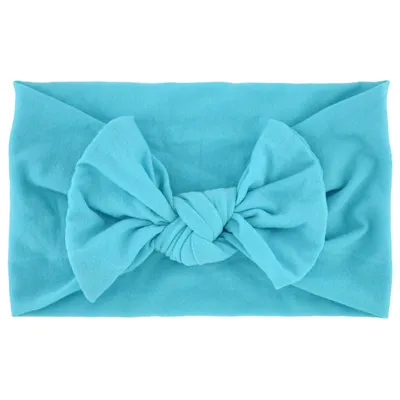 Super Stretchy Soft Knot Headbands With Hair Bows Head Wrap Hair Accessories For Newborn Baby Girls Infant Toddlers Kids