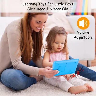 Baby Learning Tablet Educational Mini Pads Toys Touch Learn Toddler Tablet For ABC Numbers Words Gift For Boys Girls Aged 1-6 Year Old Kids