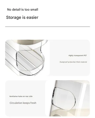 Home Use Slide-Out Egg Tray Refrigerator Side Door Automatic Egg Dispenser Kitchen Countertop Egg Storage Container With Anti-Break Design