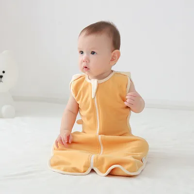 Sleeping Bag Baby Swaddling Vest Dual-use Thick Warm Autumn And Winter