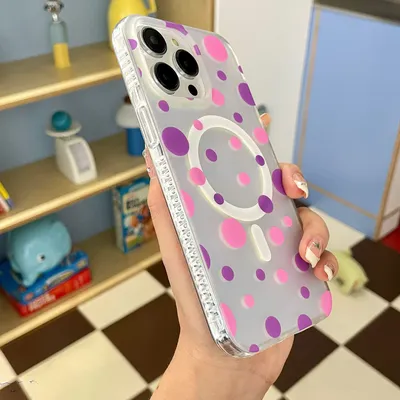 Magnetic Phone Case Wave Point Phone Case