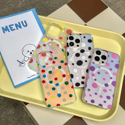 Magnetic Phone Case Wave Point Phone Case