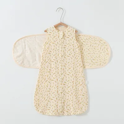 Baby Sleeping Bag Vest Cotton Gauze 4 Layers Bellyband Anti-startle Gro-bag