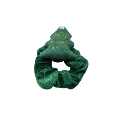 Santa Claus Cartoon Head Elk Hair Ring Headdress
