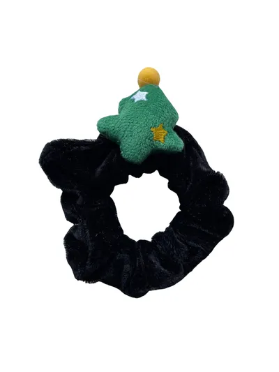 Santa Claus Cartoon Head Elk Hair Ring Headdress