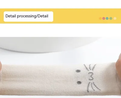 Baby Floor Toddler Combed Cotton Breathable Non-slip Socks