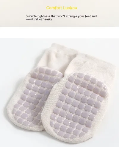 Baby Floor Toddler Combed Cotton Breathable Non-slip Socks