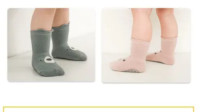 Baby Floor Toddler Combed Cotton Breathable Non-slip Socks