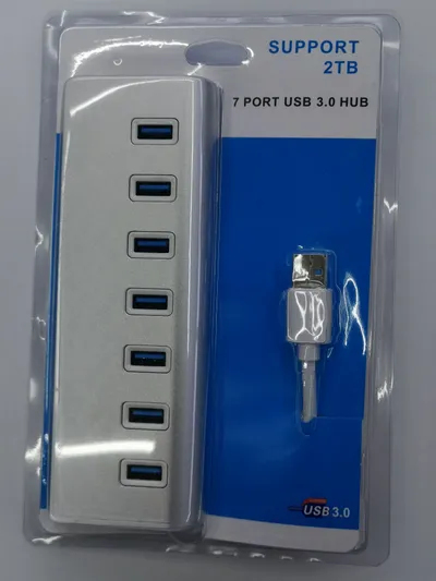 USB30 Seven-port Hub Mobile Phone Charging Aluminum Alloy Material