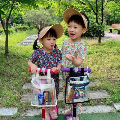 Children's Street Shooting Outdoor Snack Toy Transparent Bag