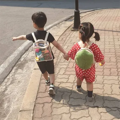 Children's Street Shooting Outdoor Snack Toy Transparent Bag