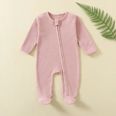 Baby Jumpsuit Romper Long Sleeve Zipper