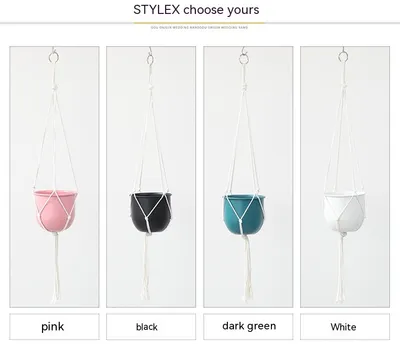 Metal Iron Art Hanging Hanging Pots Home Decoration