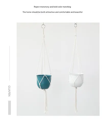 Metal Iron Art Hanging Hanging Pots Home Decoration
