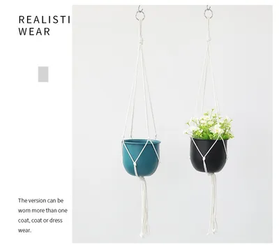 Metal Iron Art Hanging Hanging Pots Home Decoration